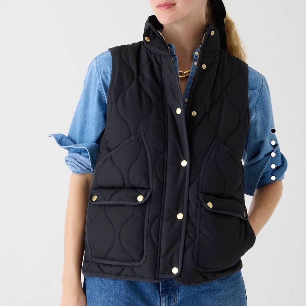 JCrew Quilted Excursionist Quilted Vest